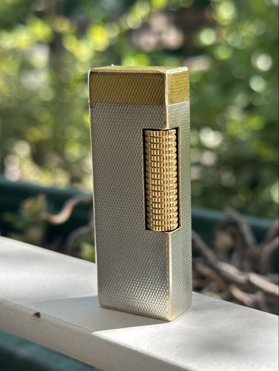 Dunhill Feuerzeuge: Dunhill Rollagas Custom Silver & Gold – Gebraucht aus Zürich von RatsTreasure 2