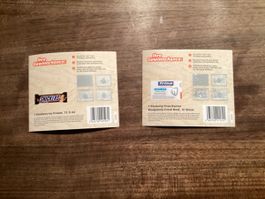 1 Snickers ice Cream 1 Trisa Kaugummi Grill win