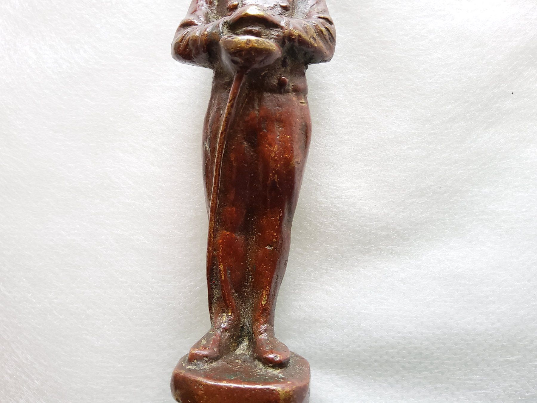 Figuren: Petite statuette ancienne en bronze  – Gebraucht aus Malleray von Broc-Mo 6