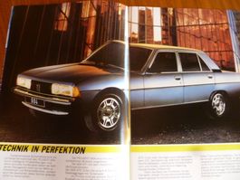 Peugeot 604 Prospekt 1985