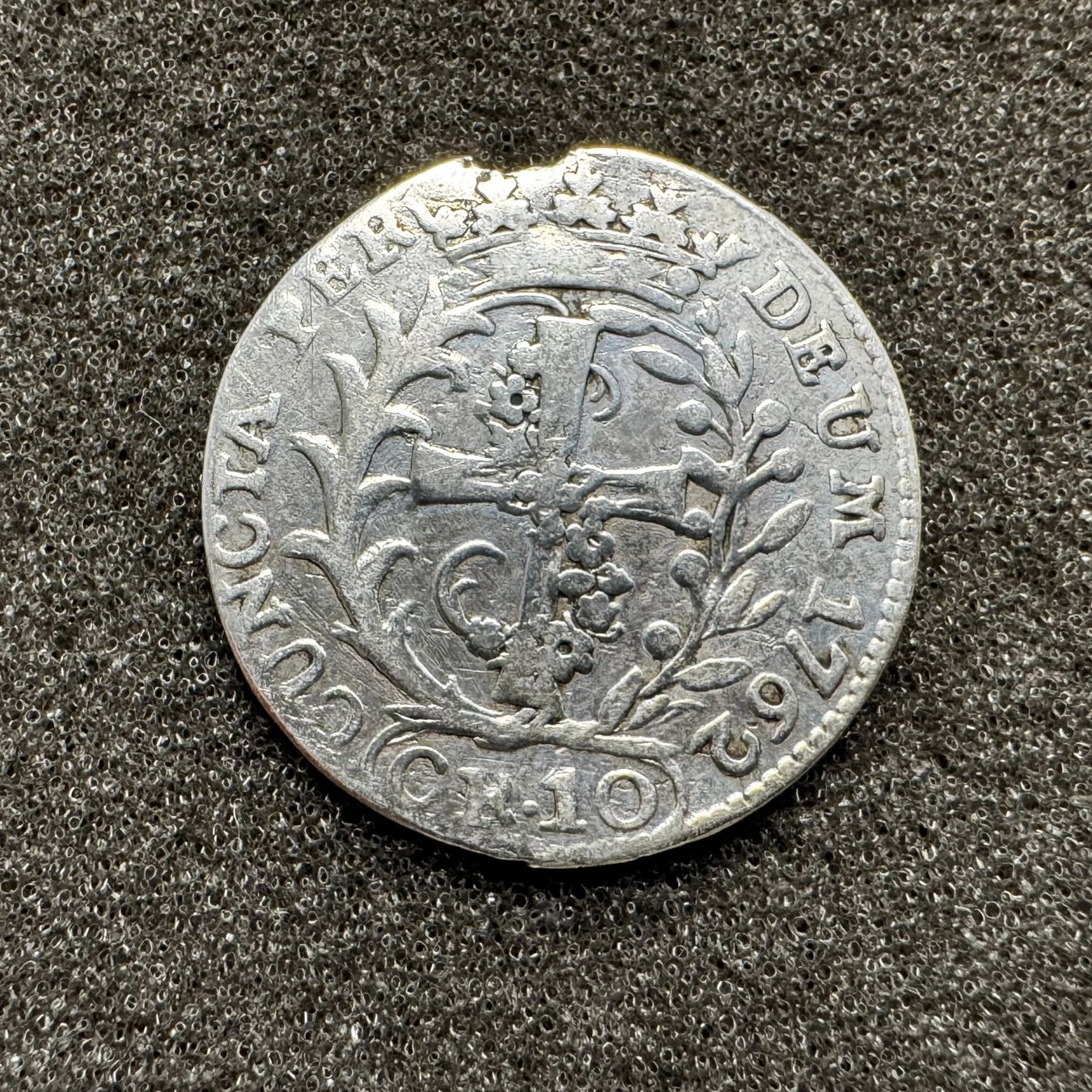 Toutes les monnaies: Kreuzer Silber Kanton Solothurn 1762 – D'occasion à Reitnau par tb-muenzen