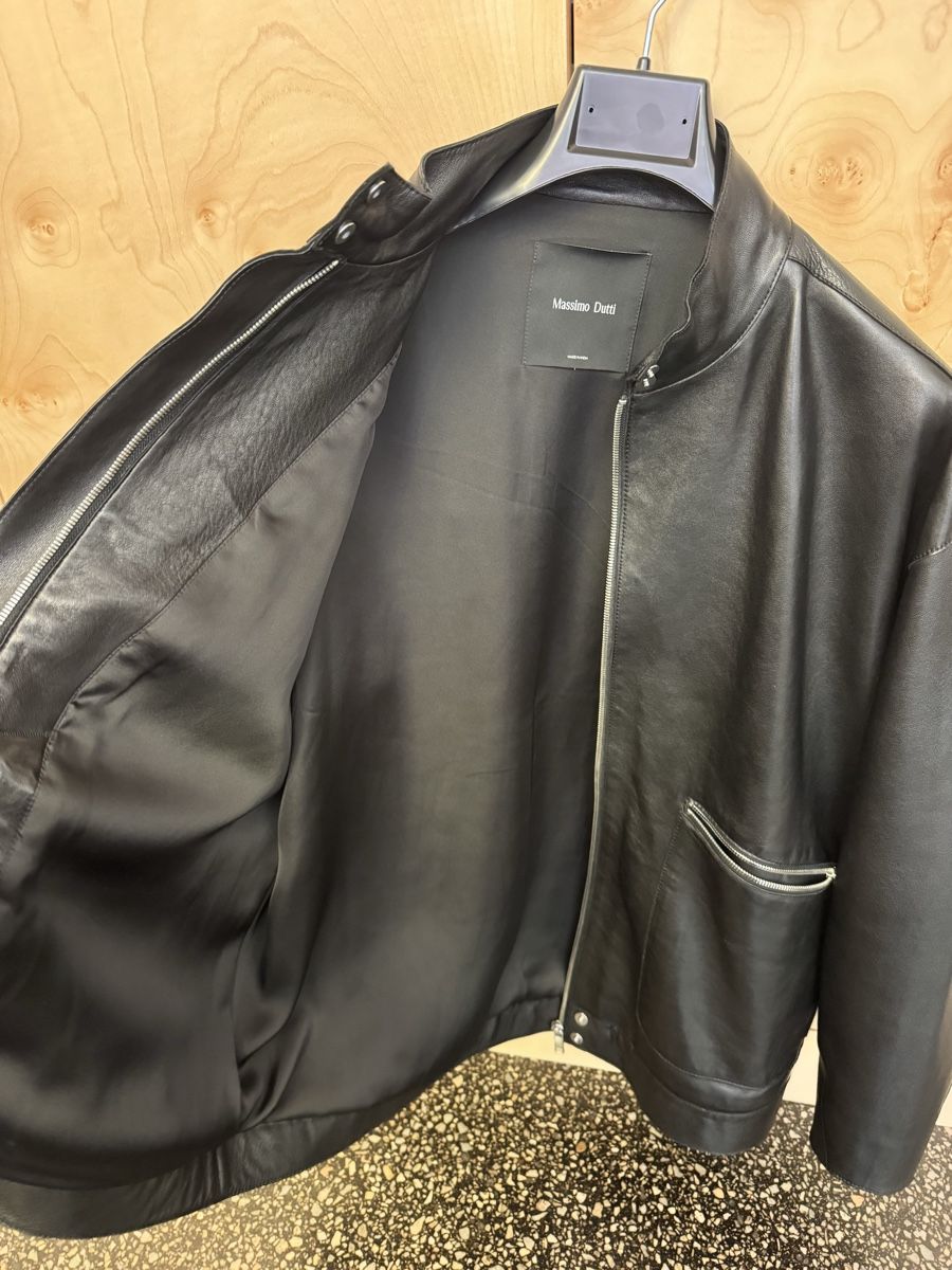 Massimo Dutti Jacken: Massimo dutti NAPPA LEATHER JACKET WITH POCKET DETAILS small – Gebraucht aus Zürich von gva_r9gs 5