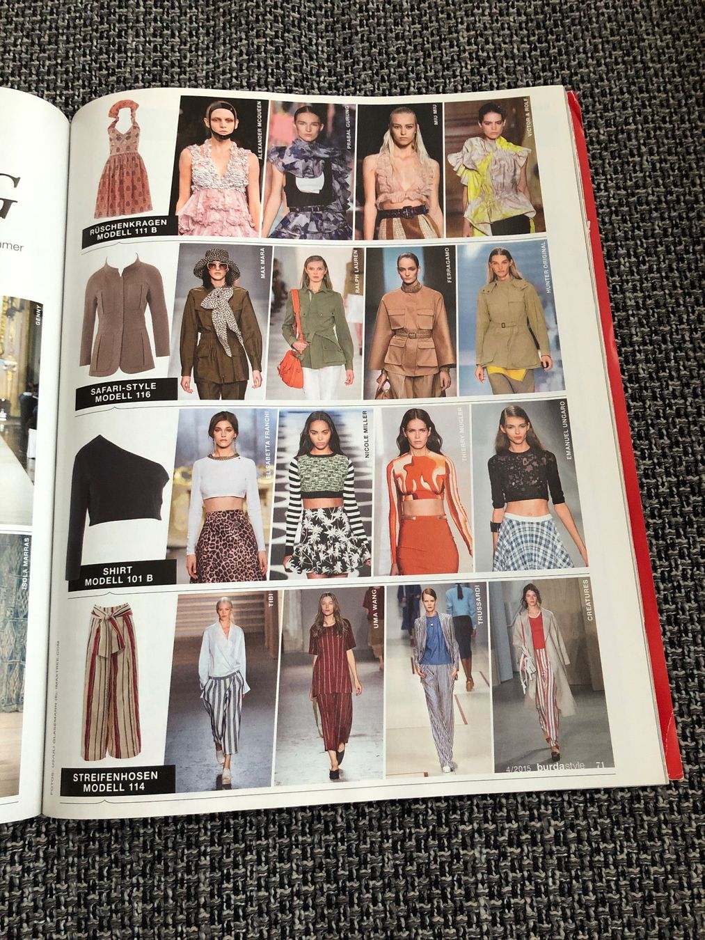 Riviste & Magazine: burda style 4/2015 – Nuovo e nell'imballaggio originale da Langnau am Albis venduto da snla_scc9 6