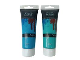 ARTINA Acrylfarben 2 Blautöne