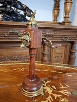  Pfeffermühle Jagdmotiv Holz Messing