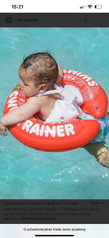 Salvagente: Schwimmhilfe Swimtrainer Freds  – Usato da Niederönz venduto da NadjaBerger 2