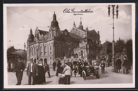 Cartes postales: Köln, Geschäftiges Grossstadtleben vor – D'occasion à Berlin par bartko-reher