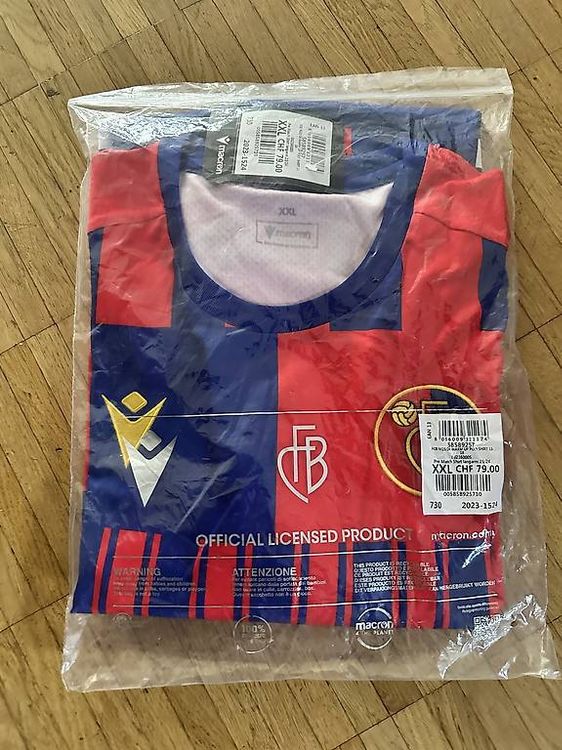 FC Basel Pre Matchshirt XXL | OVP (Neu und originalverpackt) in Basel ...
