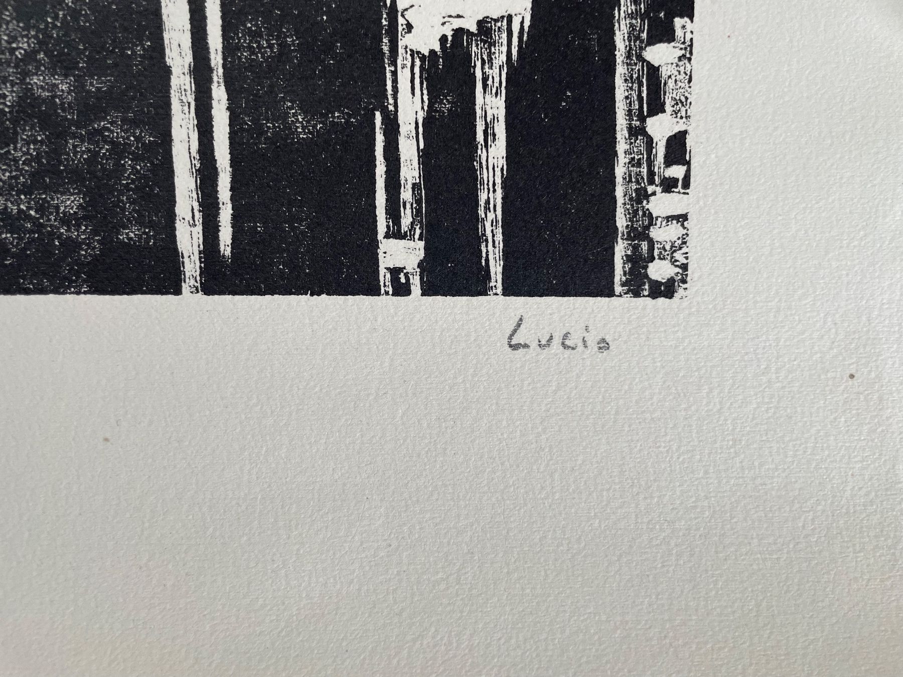 Xilografie: Lucio MUÑOZ. 2 bois gravés. – Usato da St-George venduto da Raretefacts 5