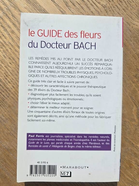 Bücher: Le guide des fleurs du Docteur Bach – Gebraucht aus Begnins von psy-harmonie 1