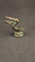 Pelikan-Figürli aus Bronze