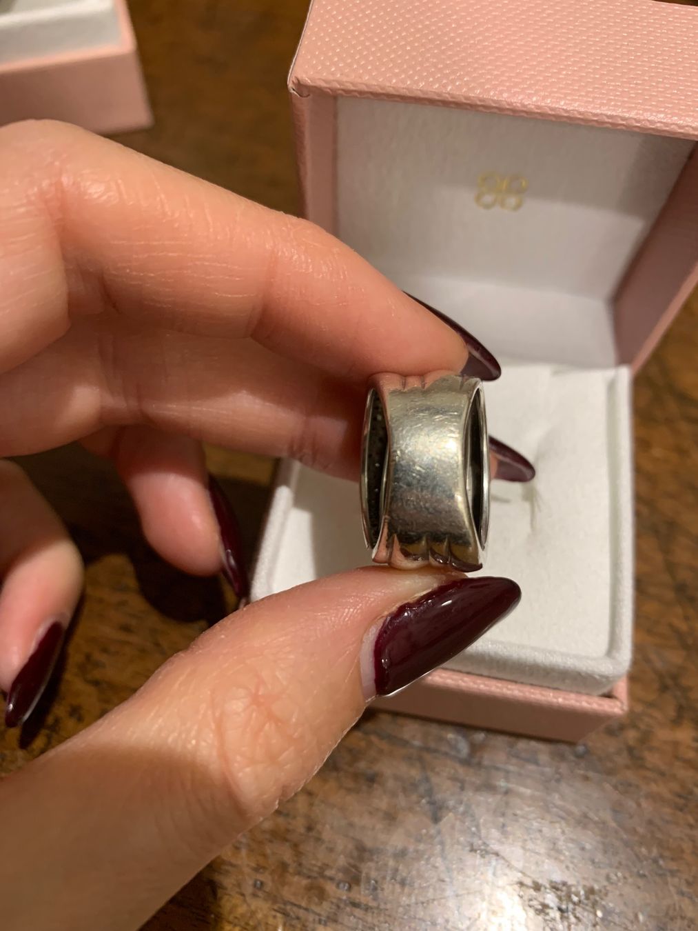 Anelli: Anello in argento 925 con zirconi – Usato da Gorduno venduto da nic_8jd2 1