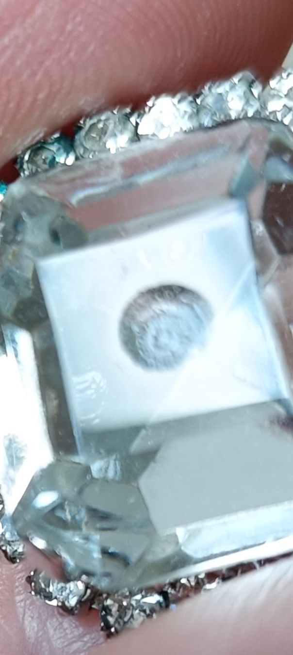 Ohrringe & -stecker: Ohrstecker mit grossem Kristall & Strass-Einfassung – Gebraucht aus Bern von Nata_li 3