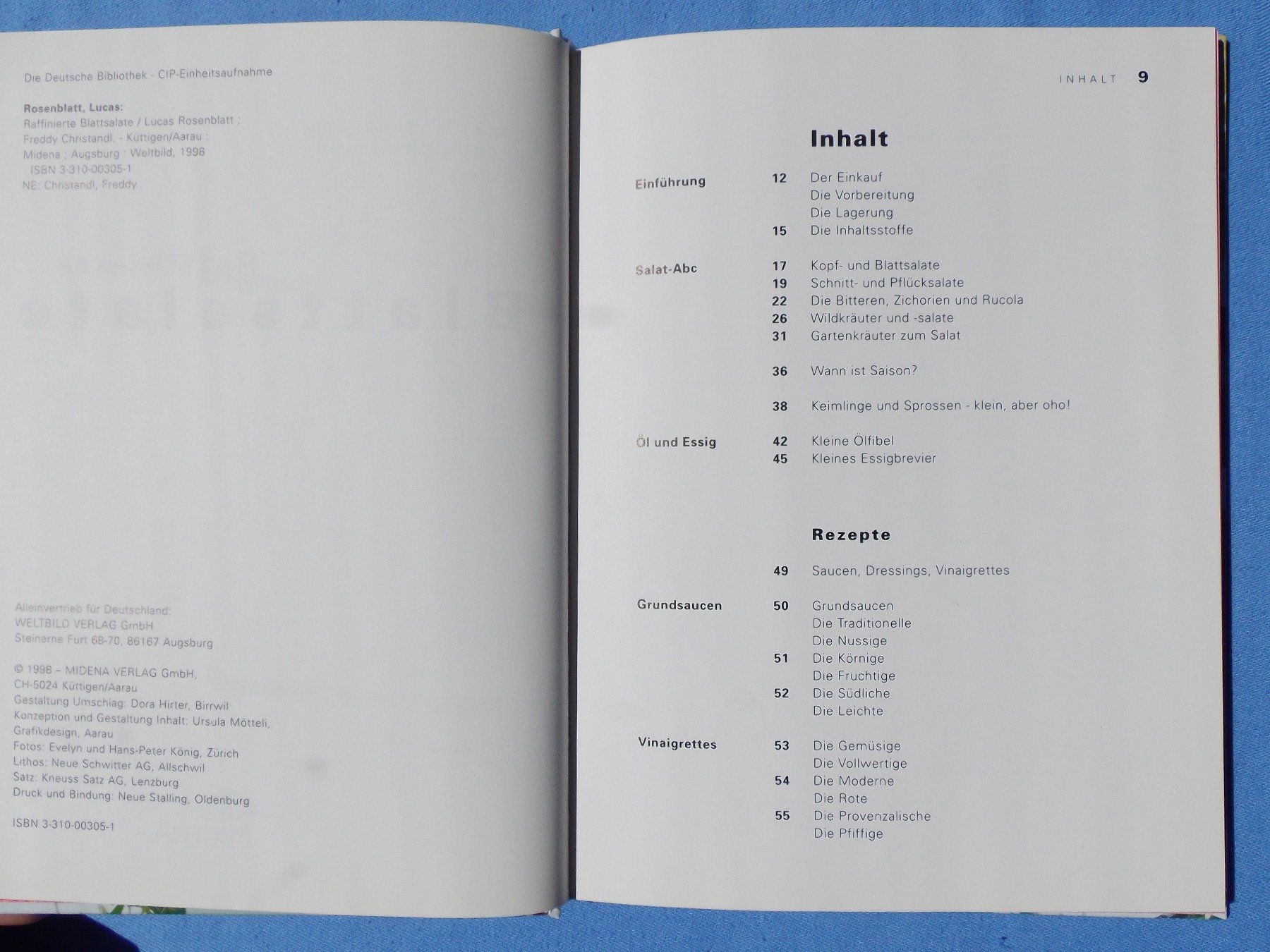 Bücher: Raffinierte Blattsalate – Gebraucht aus Uster von urs_75by 2