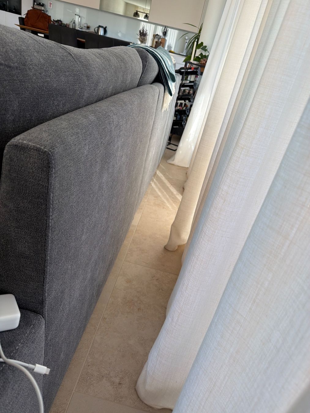 Divani: Carryhome ECKSOFA in Flachgewebe Grau 173/294 cm – Usato da Eschen venduto da 14Jessica14 6