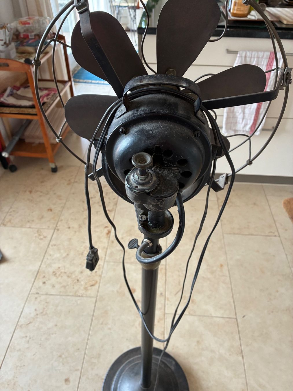 Ventilatori: Antique floor fan, GE – Usato da Burgdorf venduto da Miph 2