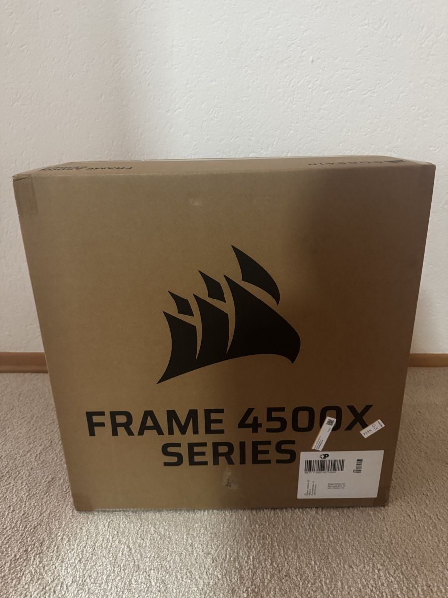 Corsair Gehäuse: PC Case Corsair FRAME 4500X RS-R ARGB – Neu und originalverpackt aus Wohlen AG von mih_675k 3