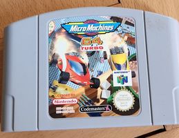 N64 Spiel: Micro Machines 64 Turbo