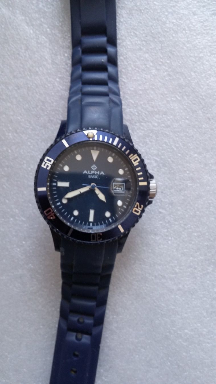 Orologi: Alpha Basic Armbanduhr – Usato da Zürich venduto da sendbad