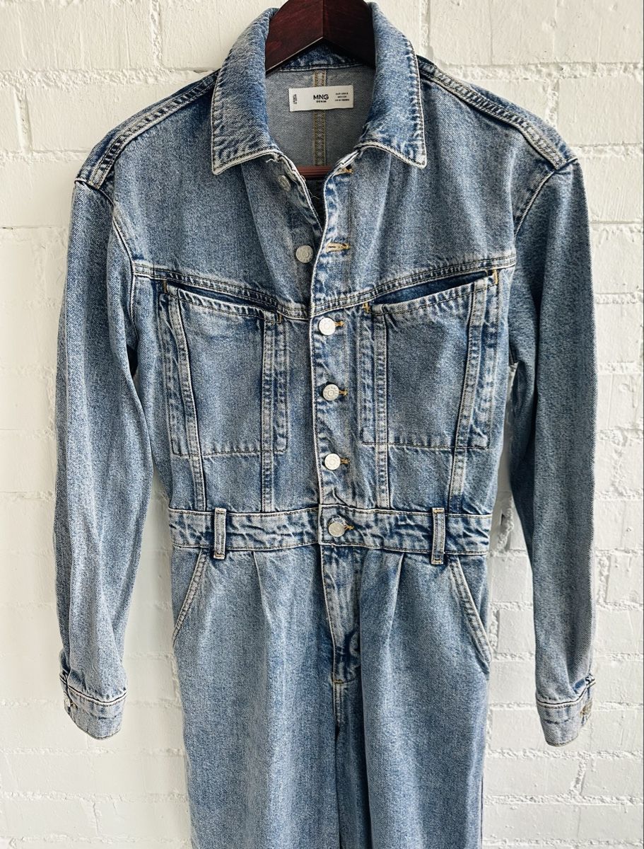 Mango Tute: Denim Jeans-Overall von Mango / Gr. S – Usato da Bern venduto da Fraeuleinhonig 1