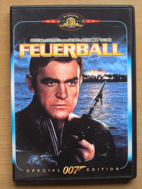 JAMES BOND FEUERBALL (1965) MGM SPECIAL EDITION SEAN CONNERY | Kaufen ...