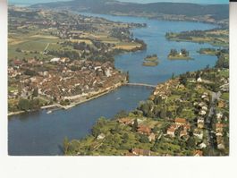 Stein am Rhein Flugaufnahme ca. 1970