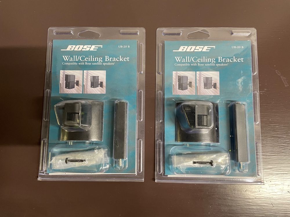 Bose Lautsprecher-Halterung – Für 161, 151 SE, 100 Modelle, Neig- Und Schwenkbar, Wand- & Deckenmontage, Schwarz