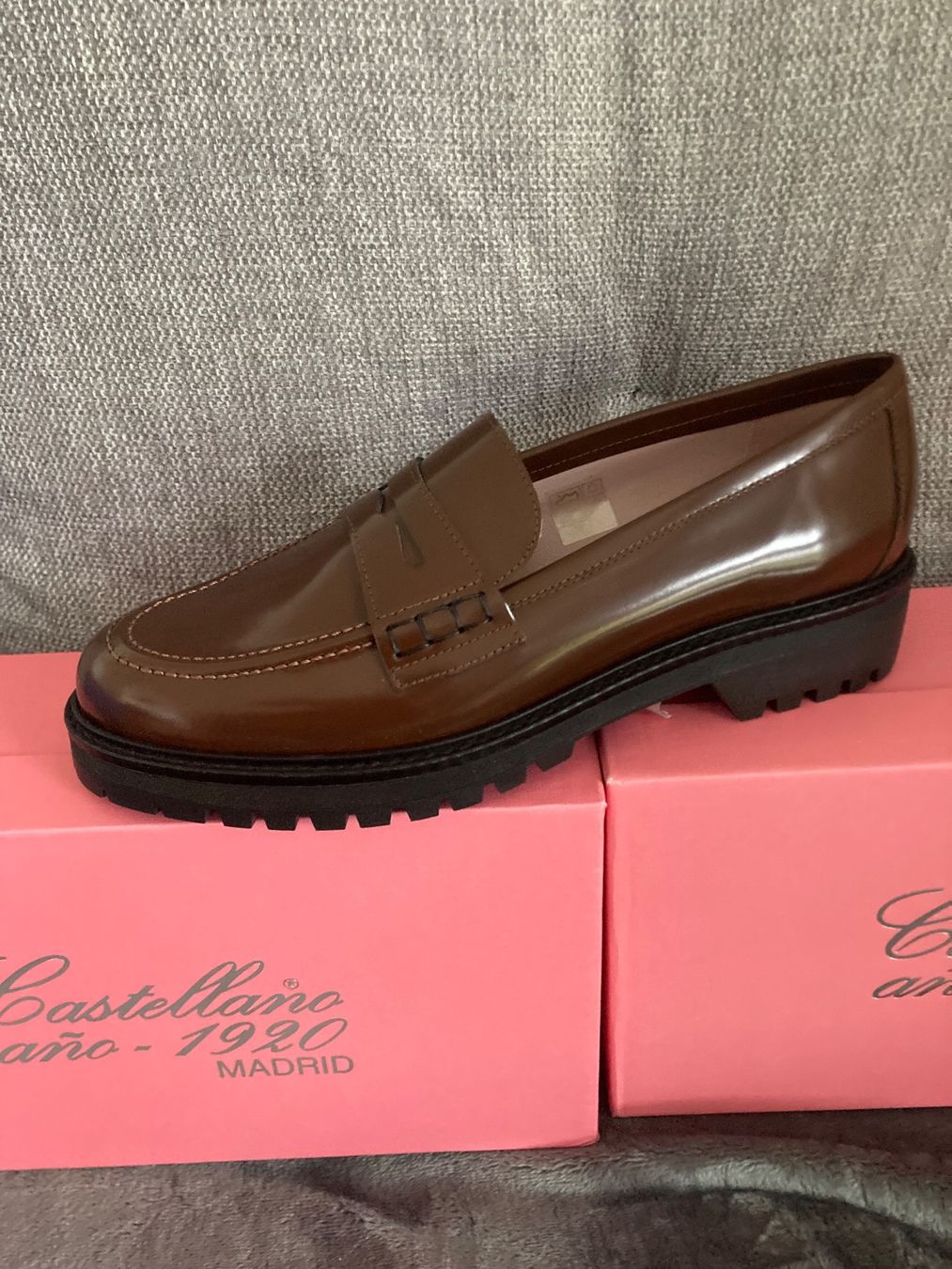 Damen Loafer, Grosse 39, NEU, Leder, made in Spain (Neu und ...