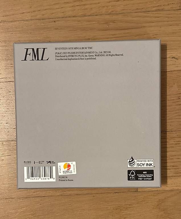 CDs: Seventeen 10th Mini Album FML – Gebraucht aus Neftenbach von Toantoro 1