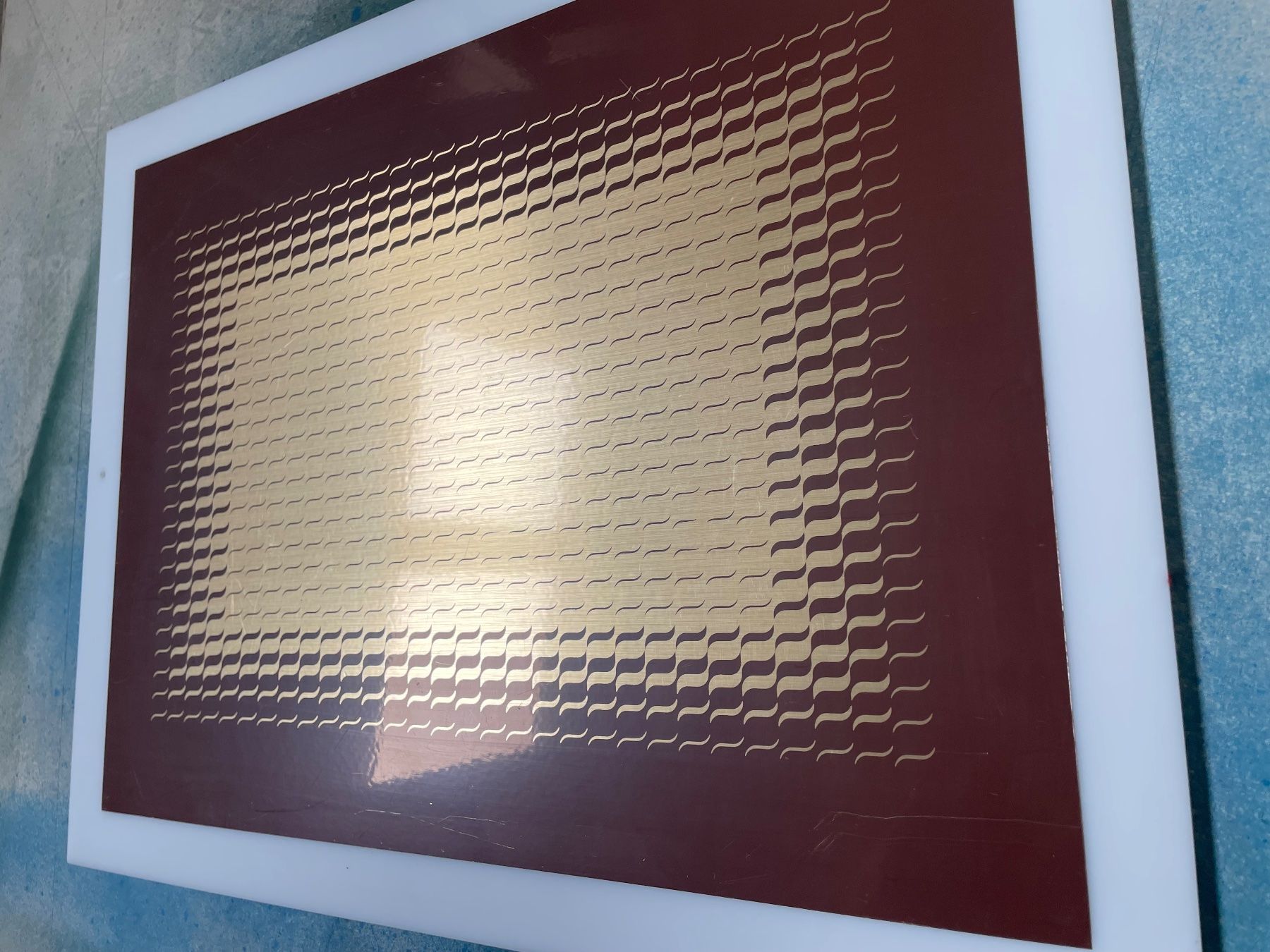 Poster & Bilder: Bild Siebdruck braun – Gebraucht aus Rütihof von JulieH85 2