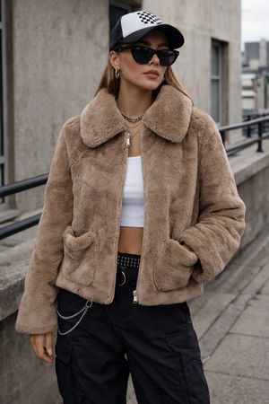 C&A Kunstfell-Jacke Gr. M | NEU