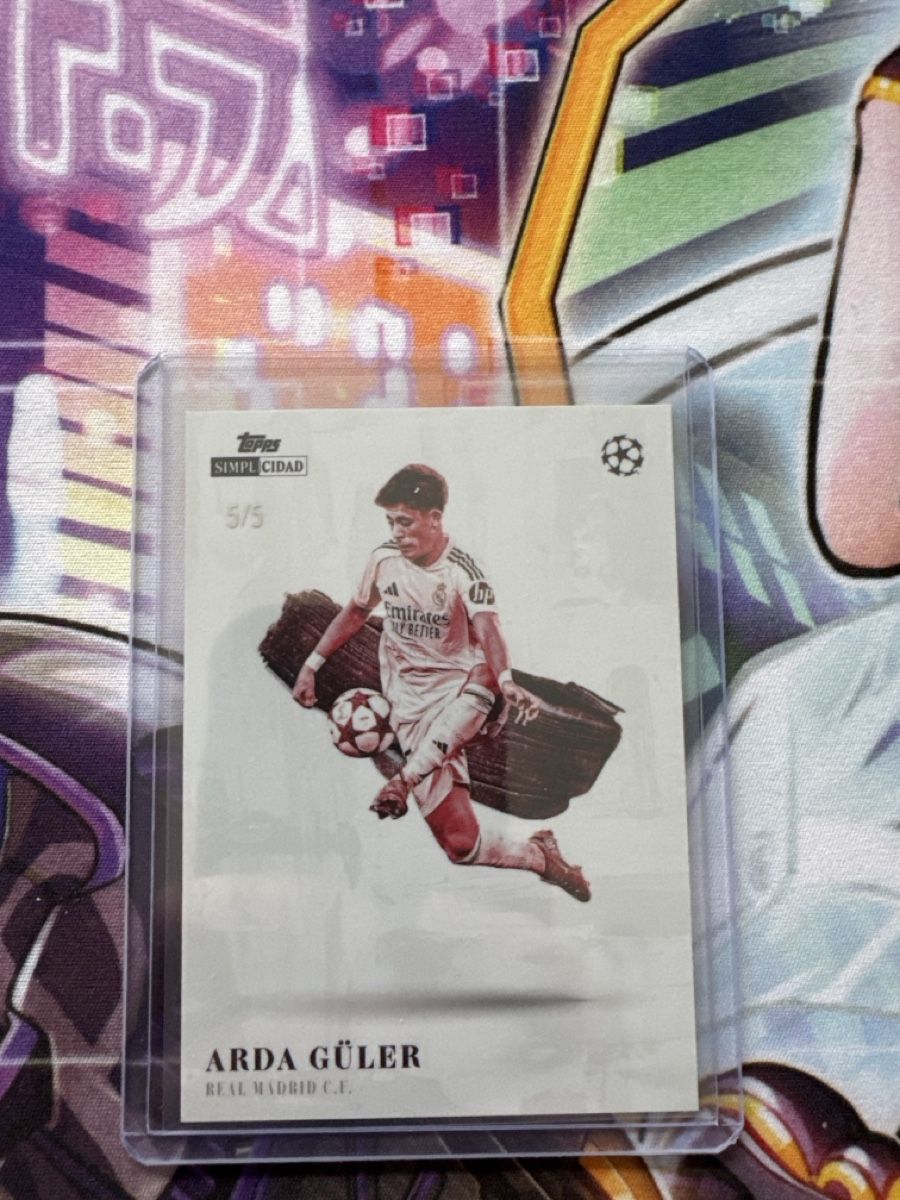Topps Carte collezionabili: Insane Arda Guler 5of5 card Artista insert! – Nuovo (secondo la descrizione) da Oberkirch LU venduto da nic.cards21