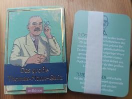 Thomas Mann Quiz - Wissen testen!Spannendes Spiel Neu und OV
