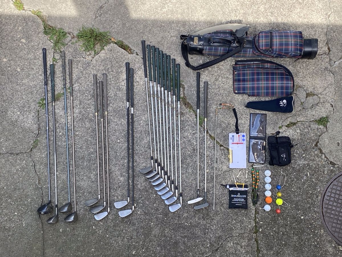 Spalding Mazze & Set: komplette Golfausrüstung – Usato da Rorschach venduto da Fliegenflieger 1