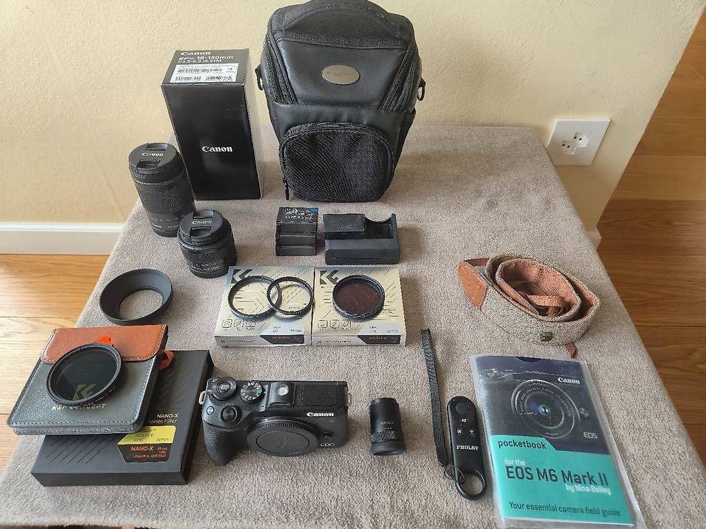 Canon Fotocamera: Canon EOS M6 Mark II Complete Kit – Usato da Lugano venduto da fdc_f8wc