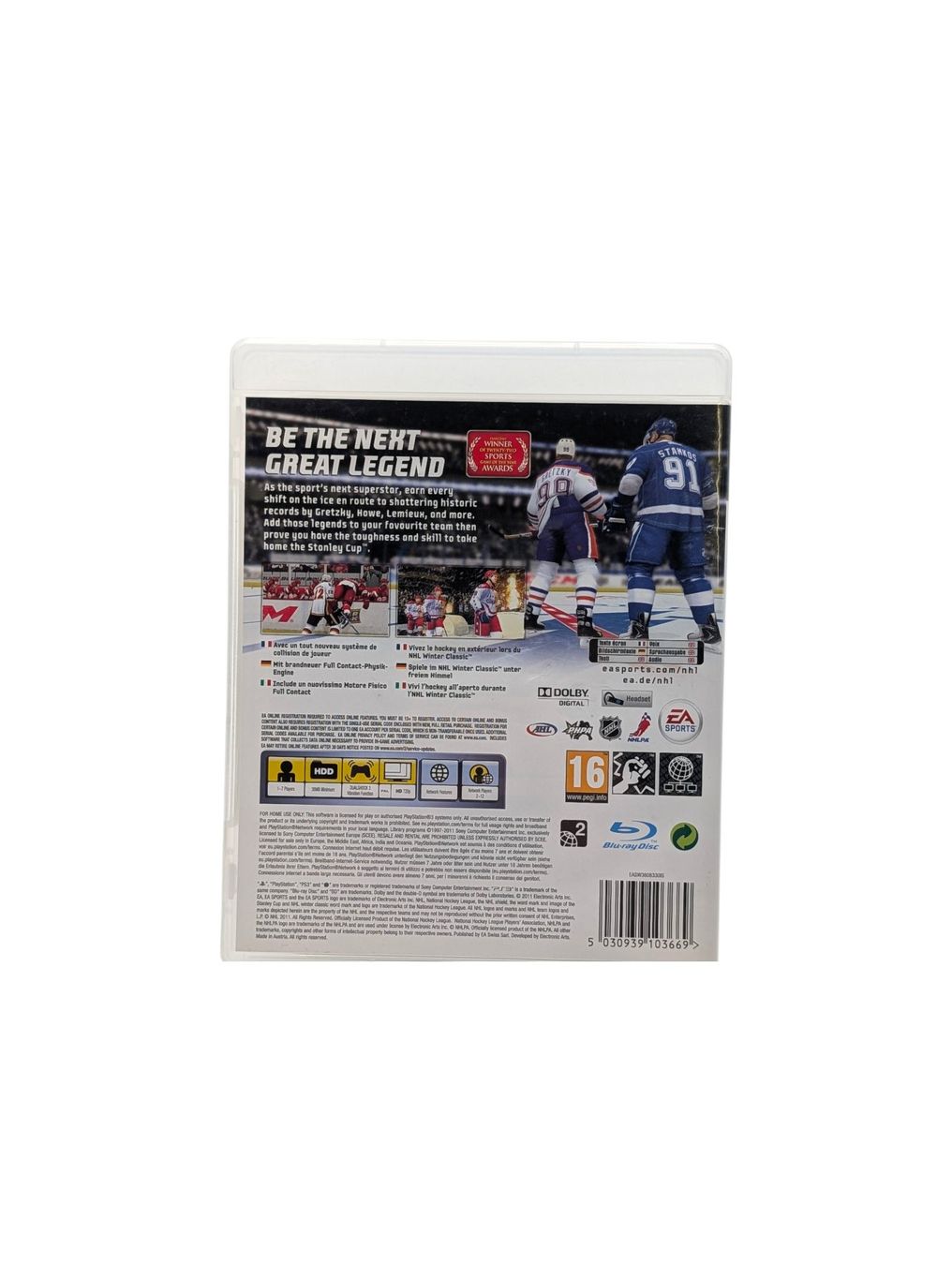 Sony Giochi: NHL 12 PlayStation 3 (PS3) – Usato da Domat/Ems venduto da IsseldorsShop 1