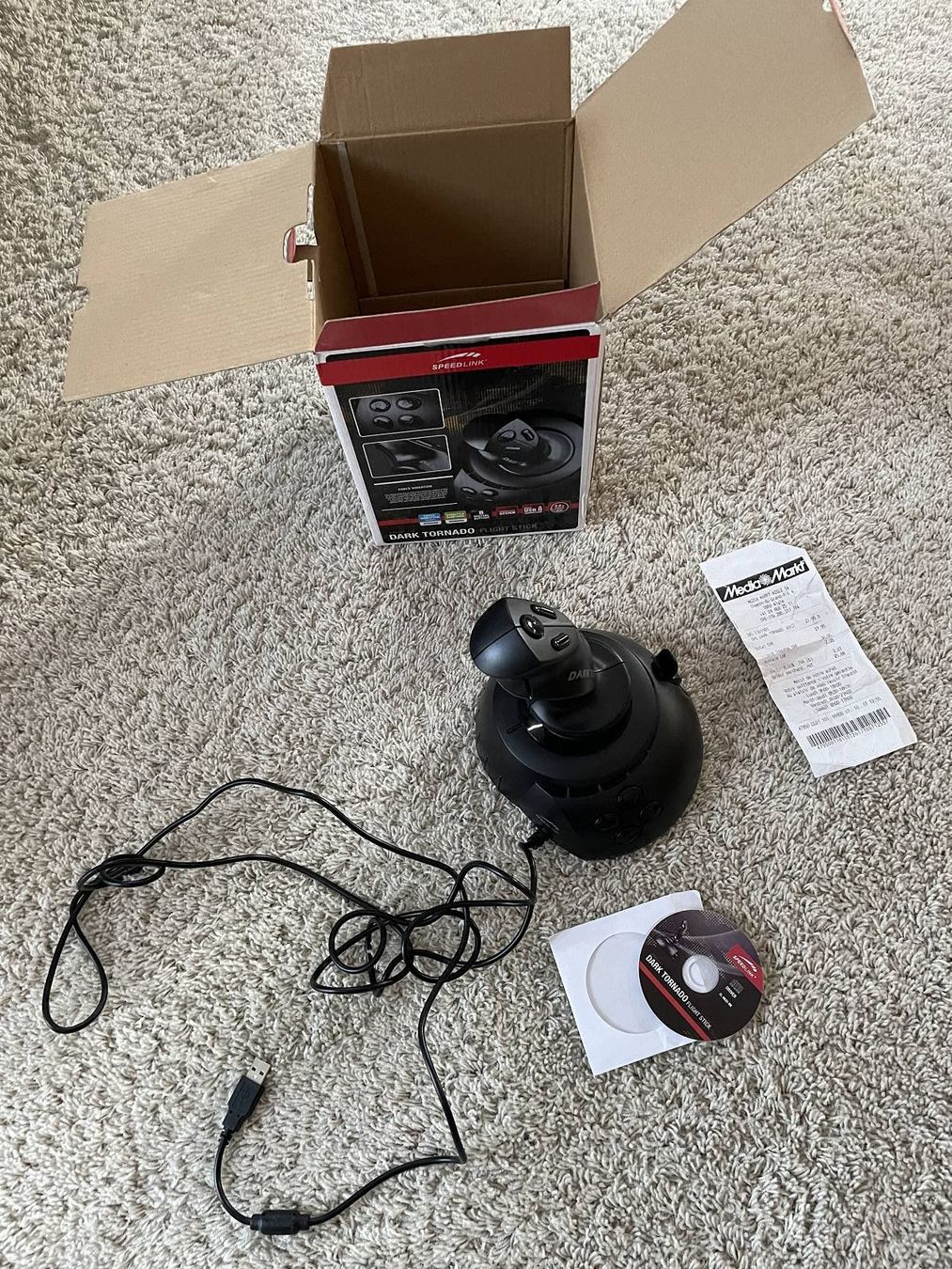 Controller: Joystick PC Speedlink Dark Tornado COMME NEUF! – Nuovo e nell'imballaggio originale da Aigle venduto da dwi_xcc7 2