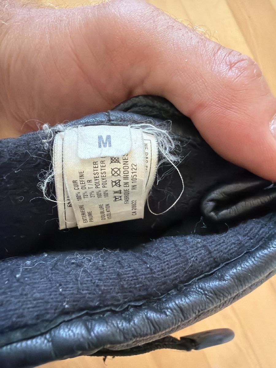 Altri accessori da uomo: Skihandschuhe Dynastar Leder schwarz Grösse M  – Usato da Wetzikon ZH venduto da philippe_22 2