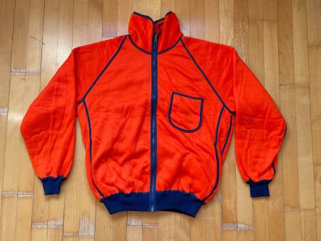 New Vintage 70s Fleece jacket Made in Denmark Sz XL