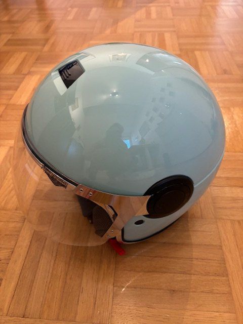 Vespa Helme & Visiere: Vespa Helm Mintgün – Neu (gemäss Beschreibung) aus Ebmatingen von rumba1969