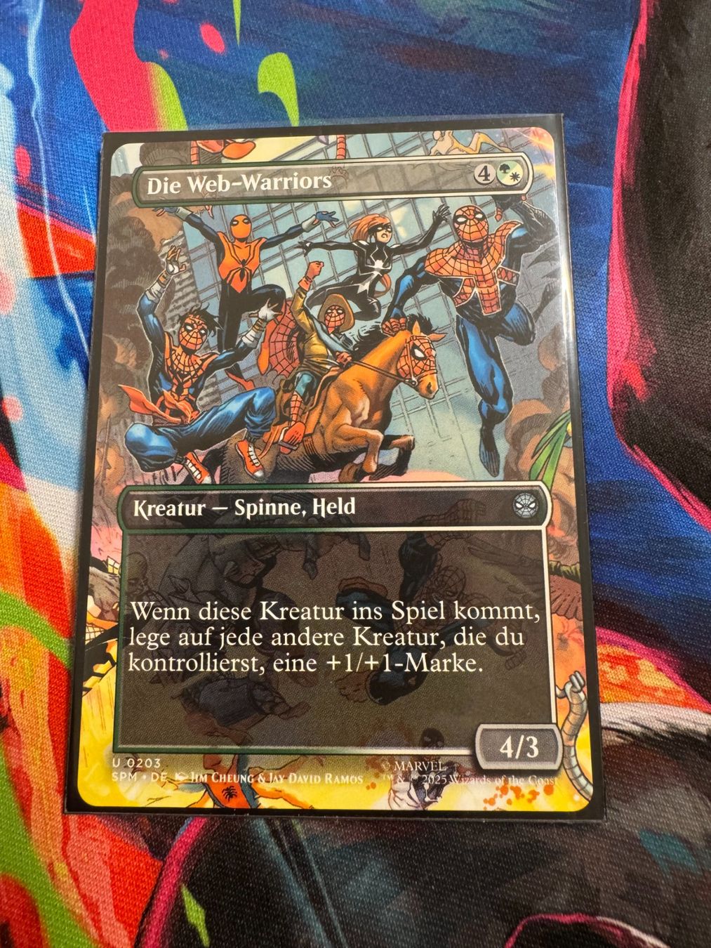 Magic The Gathering Carte collezionabili: Die Web-Warriors - Marvel's Spider-Man - Magic – Nuovo (secondo la descrizione) da Bülach venduto da Pfrenzel