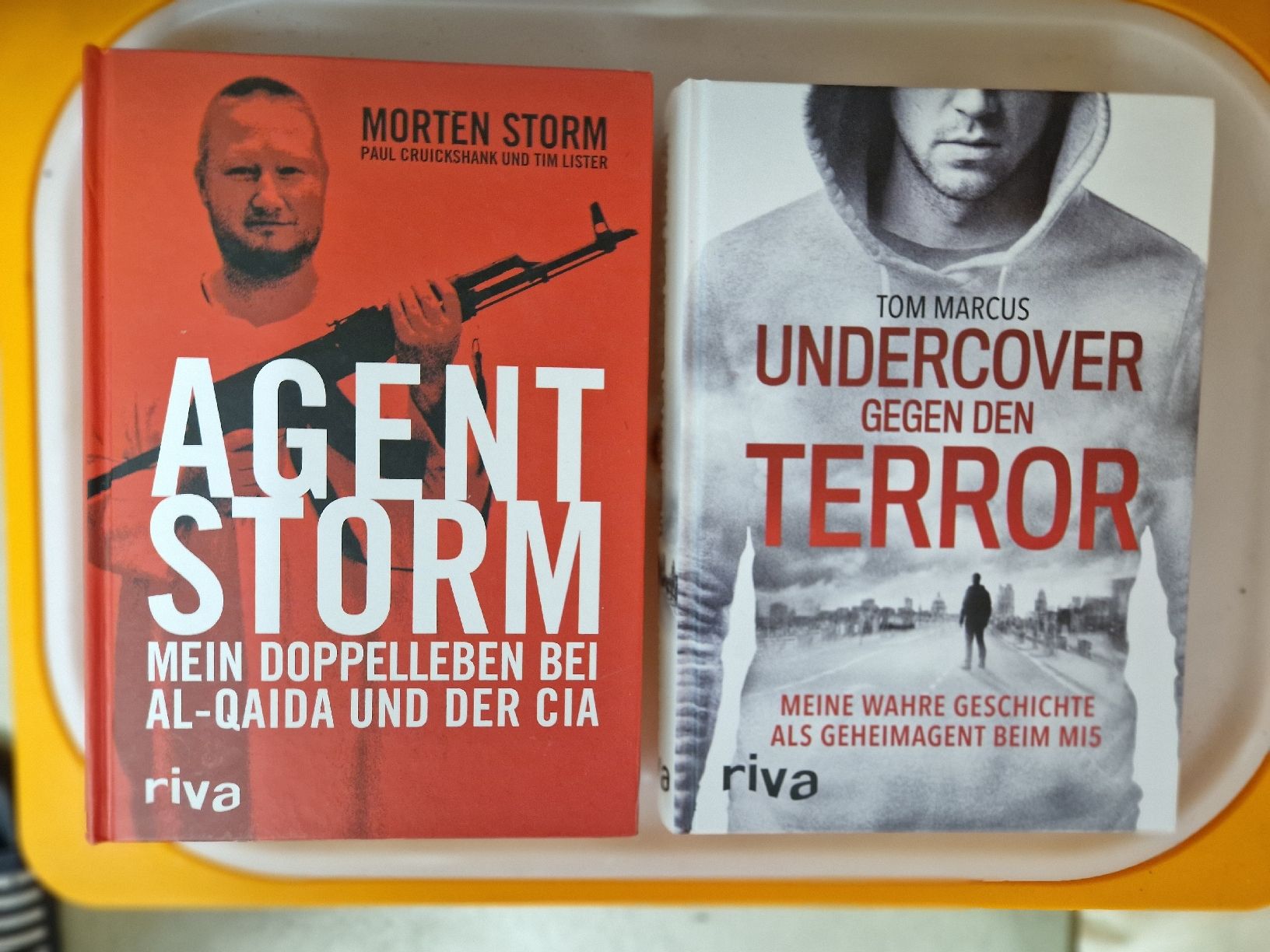 Bücher: Agent Storm & Undercover gegen den Terror - 2 Bücher – Gebraucht aus Rheinfelden von ilja78
