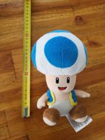 Super Mario Bros. Wii Stofftier Toad - schöner Zustand