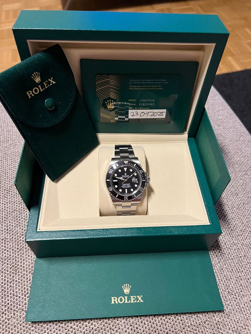 Rolex Orologi: Rolex Submarine – Nuovo e nell'imballaggio originale da Winterthur venduto da arj_v5my