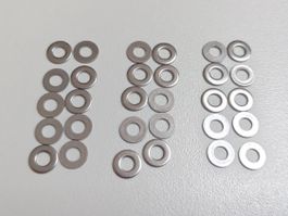M3 Unterlegscheibe A2 (30er Pack)
