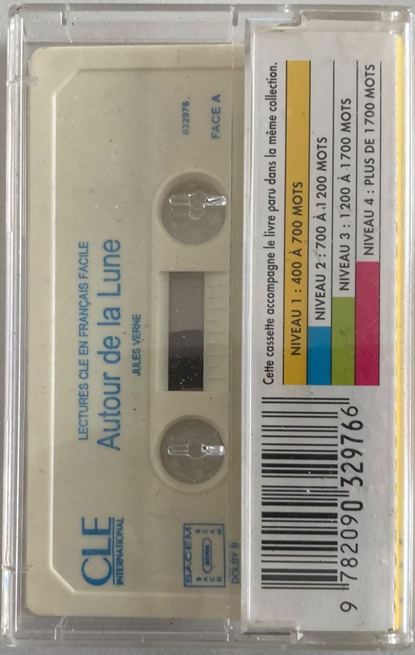 Musicassette: JULES VERNE - AUTOUR DE LA LUNE – Usato da Poliez-Pittet venduto da Newtown-Records 1