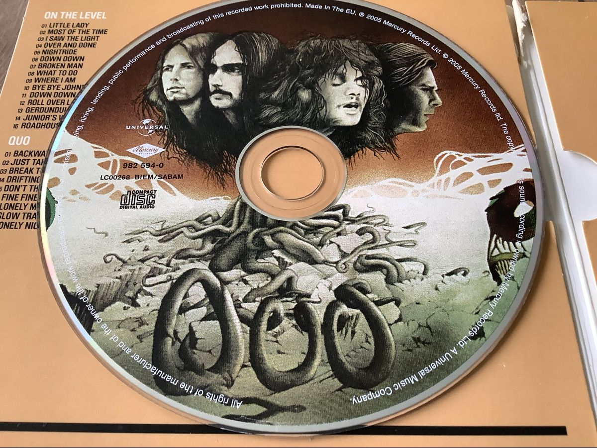 CD: Status Quo - On The Level + Quo (2CD) – Usato da herzogenbuchsee venduto da HIFIANER 3
