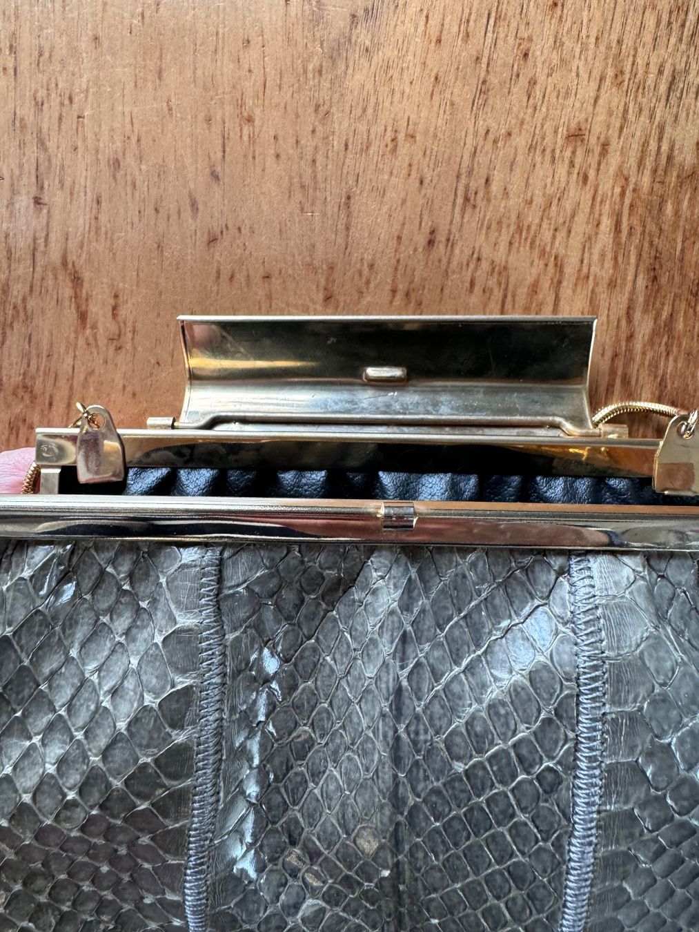 Borse da donna: Vintage-Tasche aus Pythonleder in exzellenter Qualität – Usato da Häuslenen venduto da jur_t65b 4