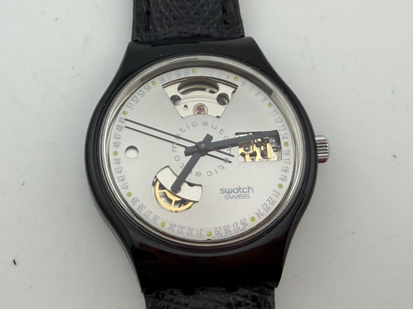 Swatch Orologi: SWATCH Automatik Herrenuhr 38mm full set – Usato da Biel/Bienne venduto da MrP_WatchesBiel