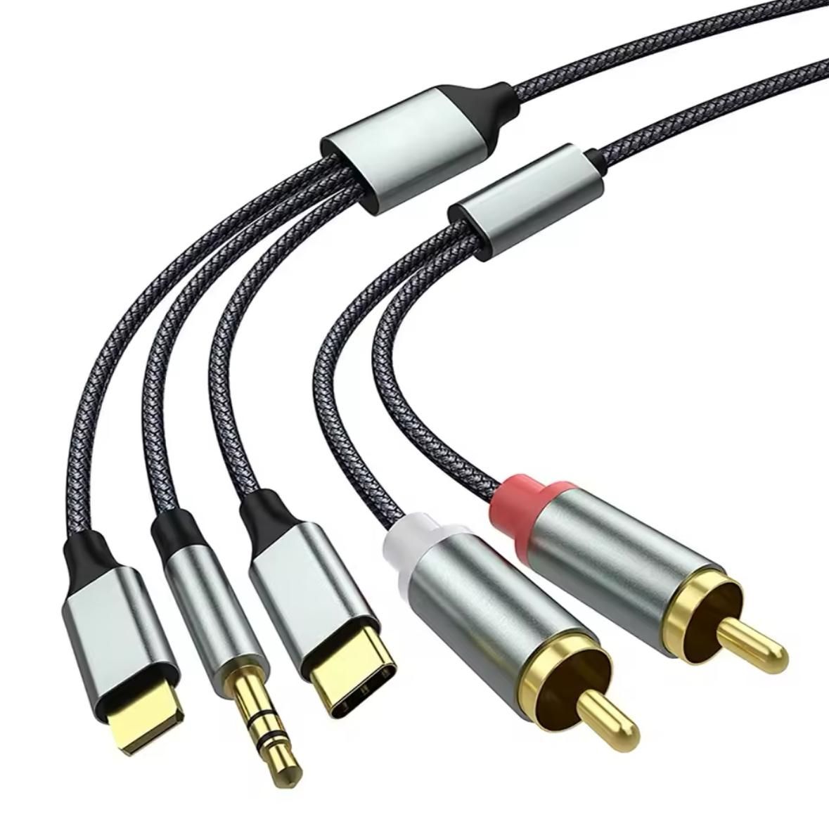 Heimkino: Digital Audio Cable 3 in 1 Type-c  Android 3.5m (New) – Neu und originalverpackt aus Zürich von Roy-Events-Zurich 2